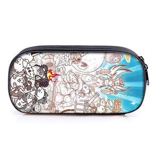 猫咪大作战the battle cats隔层笔袋铅笔袋小学生文具笔袋儿童