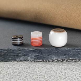 天然一线药师老型直切桶珠隔片垫片腰珠佛珠手链玛瑙配件散珠