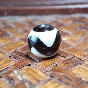 2.5毫米大孔道珠子大孔径水晶散珠天珠虎牙玛瑙文玩配饰diy手工珠