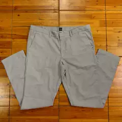 4A5507 Men's Exquisite and Stylish Casual Pants, Straight-Leg Pants, Size 38R, Waist Circumference 96cm