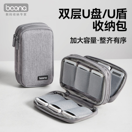 U盘U盾收纳包优盘收纳袋企业网银包公司密码器银行ukey出纳收纳盒