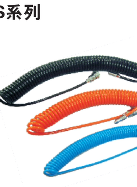 AirTac/亚德客聚酯螺旋管UCS气管 PU6X4 8X5 8X5.5 10X6.5 12X8