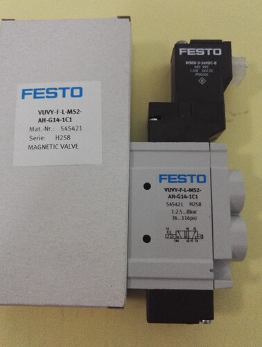 原装FESTO 电磁阀 VUVY-F-L-M52-AH-G14-1C1 545421 大量现货