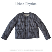 Urban 外套女士 简约圆领短款 rhythm90白鹅绒羽绒服2025年冬季 新款