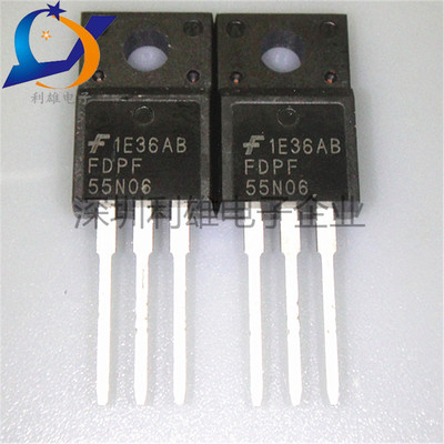 全新原装 FDPF55N06 TO220F 60V55A MOS场效应管 55N06 现货销售