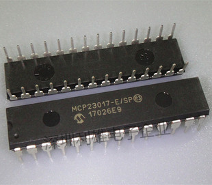 现货 MCP23017-E/SP 直插 DIP-28 集成电路IC 全新原装
