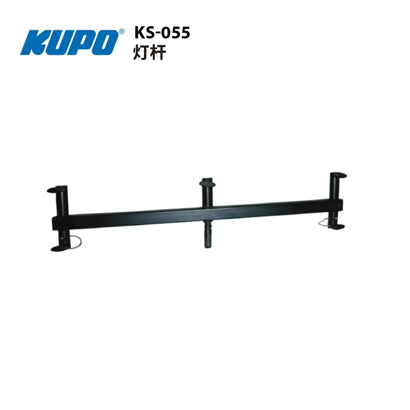 KUPO KS-055灯杆带28mm母孔黑色方形钢管影视灯光照明设备器材