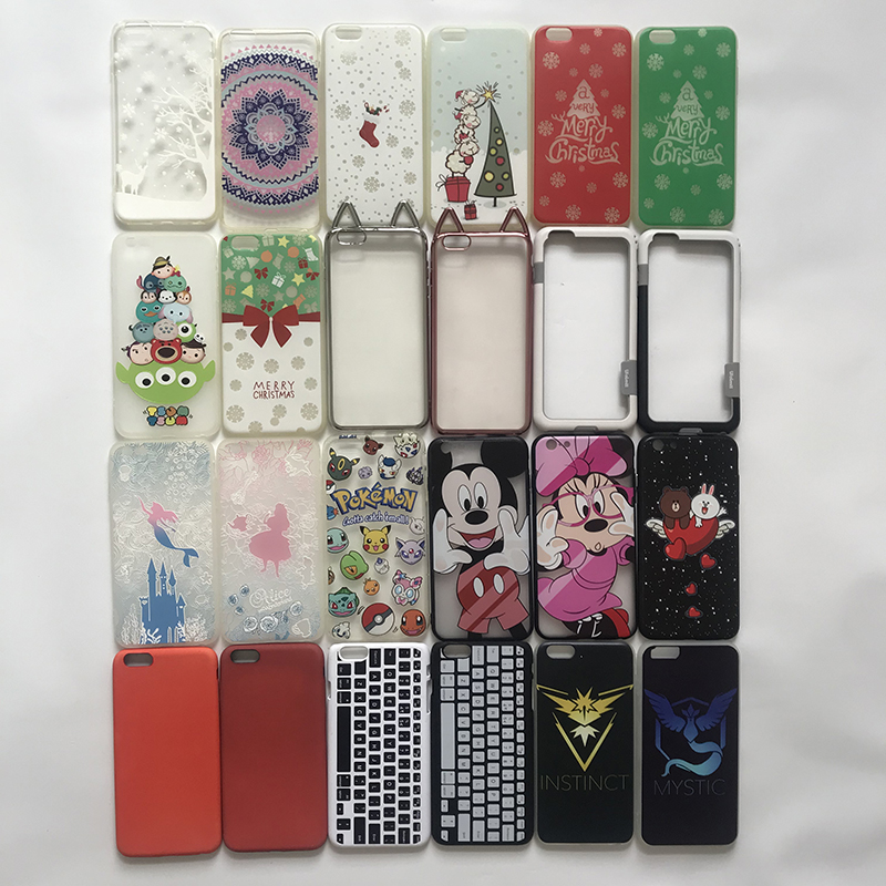5.5寸iphone苹果6plus/6splus手机壳6p 6sp保护套软壳潮透明硅胶软壳硬壳超薄防摔防尘全包迪士尼公主卡通壳1
