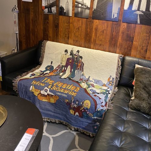 The Beatles Yellow Submarine 披头士乐队. 艺术挂毯 合唱团