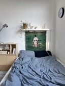 knit FLEUR 复古ins电影氛围感挂毯卧室布置床头挂毯