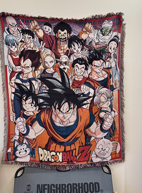 周刊少年 ドラゴンボール Dragon ball Z七龙珠挂毯日本动漫毯子