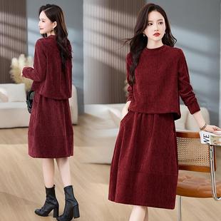 小香风套装女2025新款爆款高级感气质名媛高端小洋装半身裙两件套