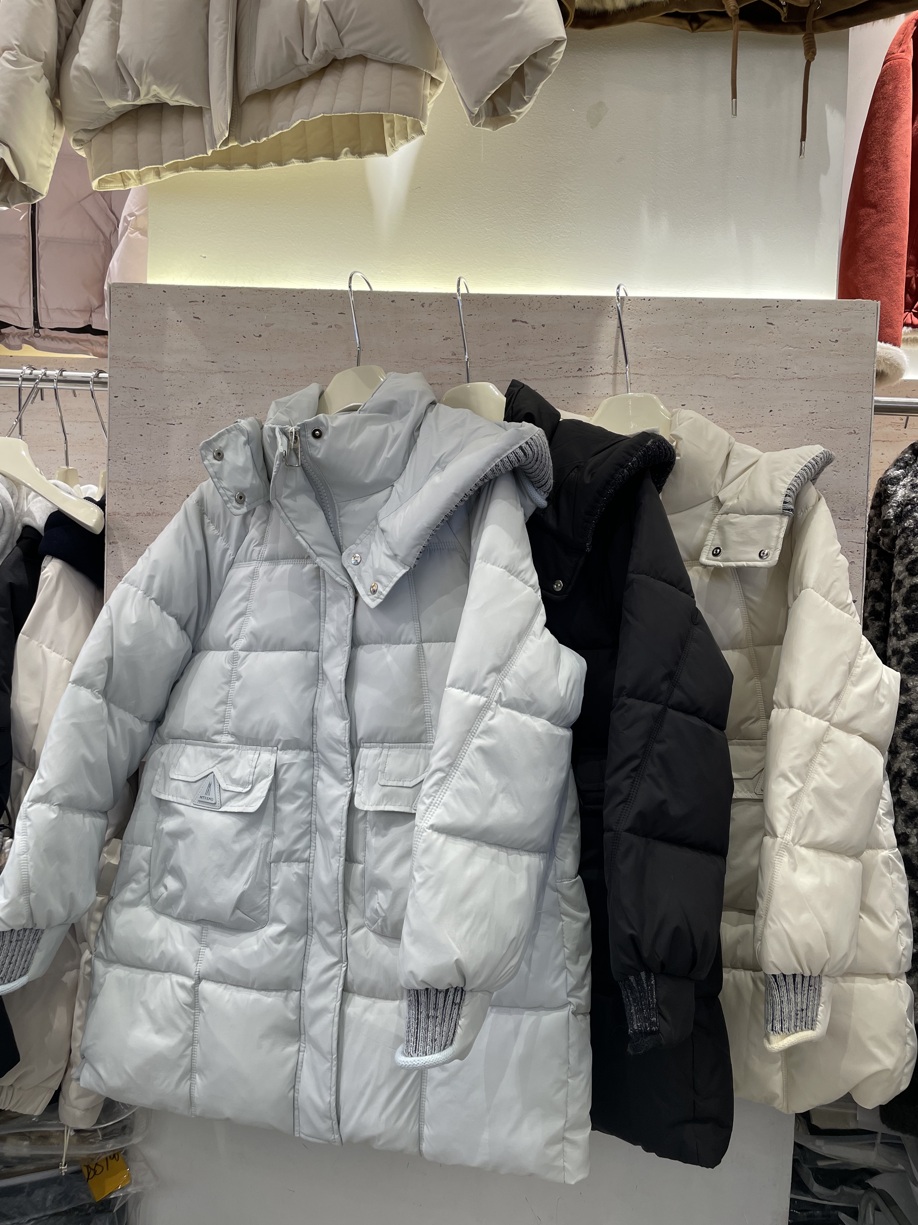 芊羽卓玥5819冬韩版宽松休闲百搭连帽羽绒棉女中长款加厚保暖外套