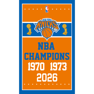 热门外贸纽约尼克斯队冠军队NBA New York Knicks champions Flag