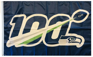 Seahawks Flag亚马逊WISH Seattle 外贸货源西雅图海鹰NFL EBAY