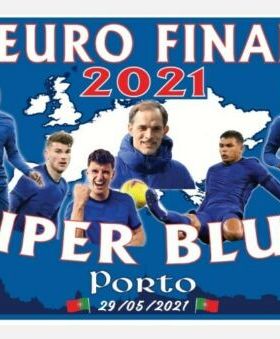 22个款式切尔西足球欧冠旗Chelsea football 2021 Flag