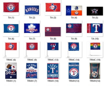 外贸货源德克萨斯流浪者MLB Texas Rangers Flag亚马逊WISH EBAY
