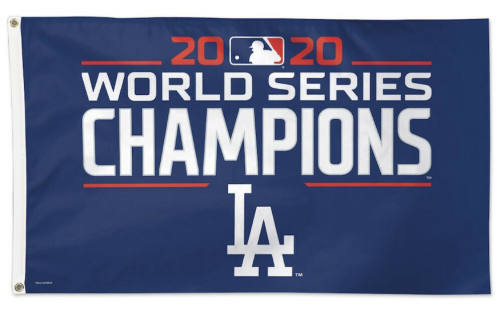 2020 洛杉矶道奇队总超级碗旗帜Los Angeles Dodgers Flag棒球旗