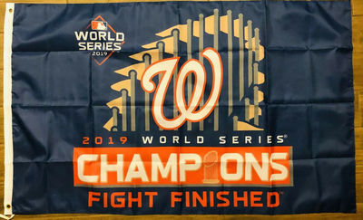 Baseball2019年MLB冠军华盛顿国家队Washington Nationals Flag