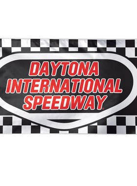 Daytona International Speedway 3' x 5' Black Track Flag