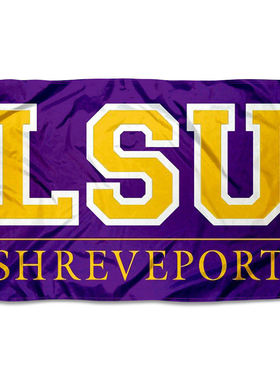外贸货源LSU什里夫波特旗LSU Shreveport Flag亚马逊WISH EBAY热
