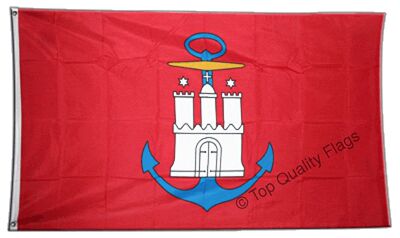 外贸货源德国汉堡港旗Germany Hamburg port FLAG亚马逊WISH EBAY