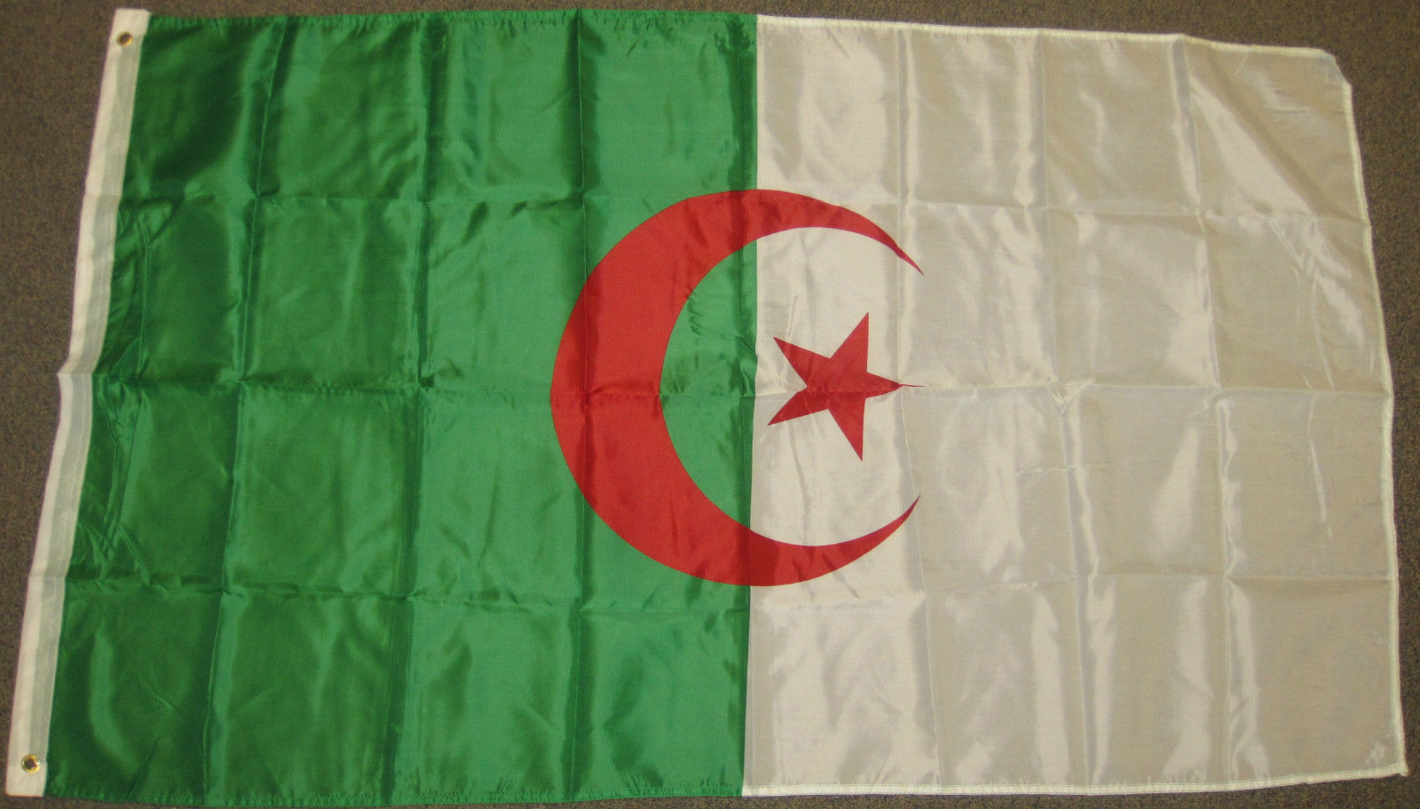 外贸货源阿尔及利亚国旗algeria flag亚马逊wish ebay热卖