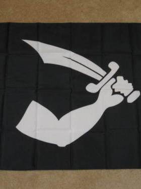 外Thomas Tew海盗旗THOMAS TEW PIRATE FLAG亚马逊WISH EBAY热卖