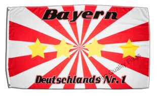 外贸货源Bayern Deutschlands Nr. 1 FLAG亚马逊WISH EBAY热卖