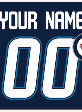 订制美国冰球队温尼伯喷射机队球员号码旗车旗Winnipeg Jets Flag