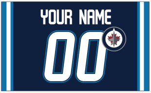 订制美国冰球队温尼伯喷射机队球员号码旗车旗Winnipeg Jets Flag