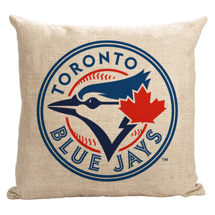 外贸球队多伦多蓝鸟球迷抱枕Toronto Blue Jays pillowcase