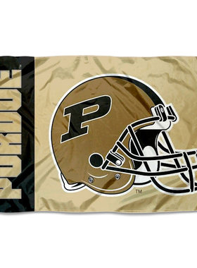 Purdue Football Helmet Large Outdoor Flag亚马逊WISH EBAY热卖