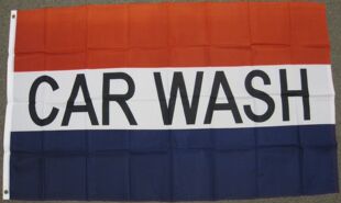 外贸洗车洗车旗帜CAR WASH CARWASH BANNER Flag亚马逊WISH EBAY
