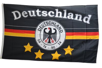 外贸货源Germany black 4 Stars FLAG亚马逊WISH EBAY热卖
