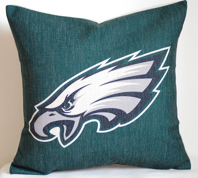 外贸球队费城老鹰队球迷抱枕Philadelphia Eagles pillowcase