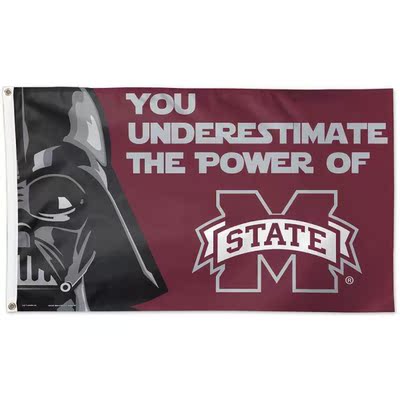 外犬旗帜NCAA Mississippi State Bulldogs Flag亚马逊WISH EBAY