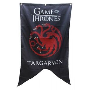 外贸权力的游戏旗帜Game Of Thrones Targaryen Licensed Flag