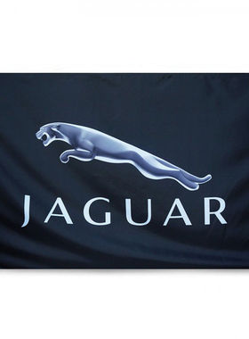 JAGUAR Car Flag Banner 3X5Feet Black亚马逊WISH EBAY热卖