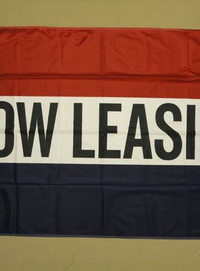 外贸货源户外旗帜Now Leasing FLAG亚马逊 WISH EBAY热卖