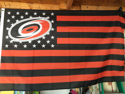 外贸冰球卡罗来纳飓队旗帜车旗系列NHL Carolina Hurricanes Flag