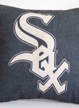 外贸球队芝加哥白袜队球迷抱枕Chicago White Sox pillowcase