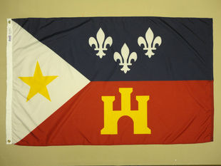 外贸货户外旗帜Louisiana Acadians Indoor FLAG亚马逊WISH EBAY