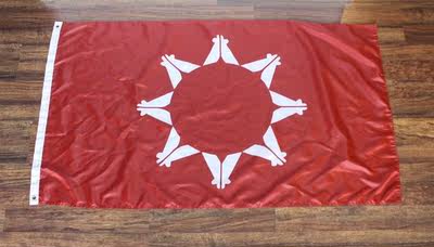 外贸货Indian Oglala Lakota Nation Tribal Flag亚马逊WISH EBAY