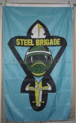 外贸户外旗帜Steel Brigade G.I. Joe Cobra FLAG亚马逊WISH EBAY