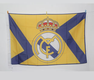 外贸货源皇马的旗帜Real Madrid Flag亚马逊WISH EBAY热卖