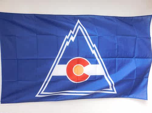 外贸科罗拉多雪崩队旗帜Colorado Avalanche Flag亚马逊WISH EBAY