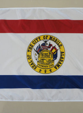 外贸货源Mobile Alabama AL City FLAG亚马逊 WISH EBAY热卖