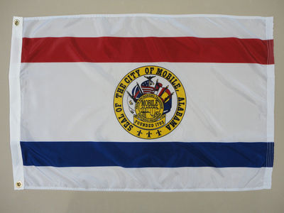 外贸货源Mobile Alabama AL City FLAG亚马逊 WISH EBAY热卖