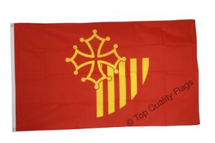 外贸货源France Languedoc-Rousillon FLAG亚马逊WISH EBAY热卖